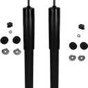Front Shock Absorbers Compatible with Jeep Wrangler 2007-2017, Wrangler JK 2018, Replace OE 37285