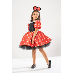 Disney Minnie Mouse Costume Dress for Toddler Baby Size 3-4Years