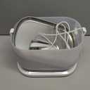 PETLIBRO Cat Water Fountain, Cat Fountain Indoor Stainless Steel Tray, 2.5L/84oz Wireless Pump Pet Water Fountain, Cat Water Dispenser with Two Flow Modes, Pet Fountain for Drinking Easy Clean (White)