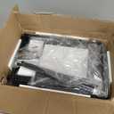 Snughome 31.9" Desk Shelf, Desktop Organizer Shelf, Desk Hutch Dorm, 3-Tier Desk Display Rack, Desktop Bookshelf, Multipurpose Wood Desk Organizer Storage Rack for Home Office Dorm