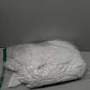 Mengersi Bed Canopy for Girls, White, Modern Style, 5"W x 5"L 94.5"H