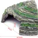 JIHAQUA Terrarium Decor Reptile Hide Reptile Hides and Caves Aquarium Tank Accessories Decorations,Medium