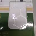 VEELIKE 12-Sheet White Hexagon Tile Peel and Stick Backsplash for Kitchen Backsplash Tiles Peel and Stick Waterproof Self Adhesive Back Splashes Stick on Tiles for Kitchen Bathroom Removable 12''x12''
