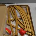 Wokceer Round Backdrop Stand 5FT Circle Balloon Arch Frame Circle Backdrop Stand Gold Round Arch for Wedding Birthday Party Bridal Shower Anniversary Event Ceremony Decoration