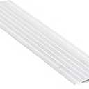 Door Threshold Ramp 1" Rise Door Ramp Aluminum Entry Ramp or Doorways Rated 800 lbs Load Capacity forWheelchair Scooters Power Chairs Walkers Metallic