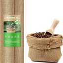 VIVOSUN 15 in x 40 ft Premium Burlap Fabric Roll, 10 oz Heavy Duty High Density Natural Jute Fiber, Multipurpose Burlap for Gardening, Outdoor Plant Care, Weed Barrier, DIY Crafts, and Decoration