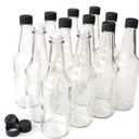 nicebottles - Hot Sauce Bottles, 10 Oz - 12 Pack