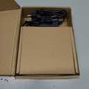 Computer Fan with AC Plug, 120mm Variable Speed Axial Muffin PC Fan with Controller 120V 110V 220V Small 12V Case Cooling for PC Server Cabinet DVR TV Router Receiver Xbox Greenhouse