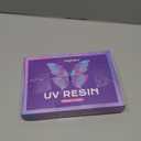 HeyClear UV Resin Kit with Light -200g Crystal Clear, Hard Resina UV Light Fast Curing UV Glue for Beginners Crafting, Molds Jewelry Making, DIY Craft Decorations