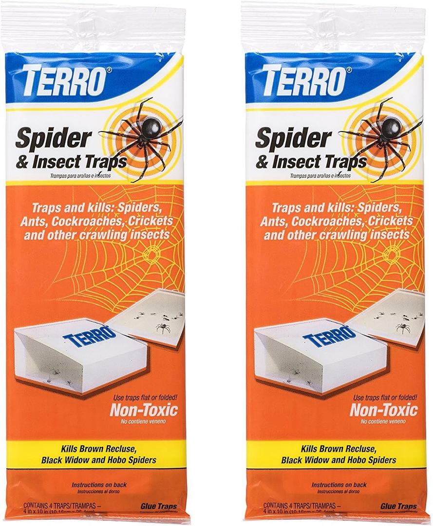 Terro Spider & Insect Trap 8pk (4ct x 2pks)