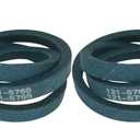 (2 Pack) Drive Belt Fits Toro 121-5765 Timemaster Turfmaster 30" Lawn Mower PTO Belt 20978 22205TE 22210 20200 20199 20975 20976 20977