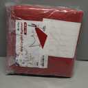 Red Carpet Runner for Party, 2.6X15 ft, 130 GSM Felt Non-Woven Fabric, Hollywood Red Carpet for Event, Aisle Runner for Wedding Ceremony, Movie Theme Party Decorations, Red Runway Rug for Prom