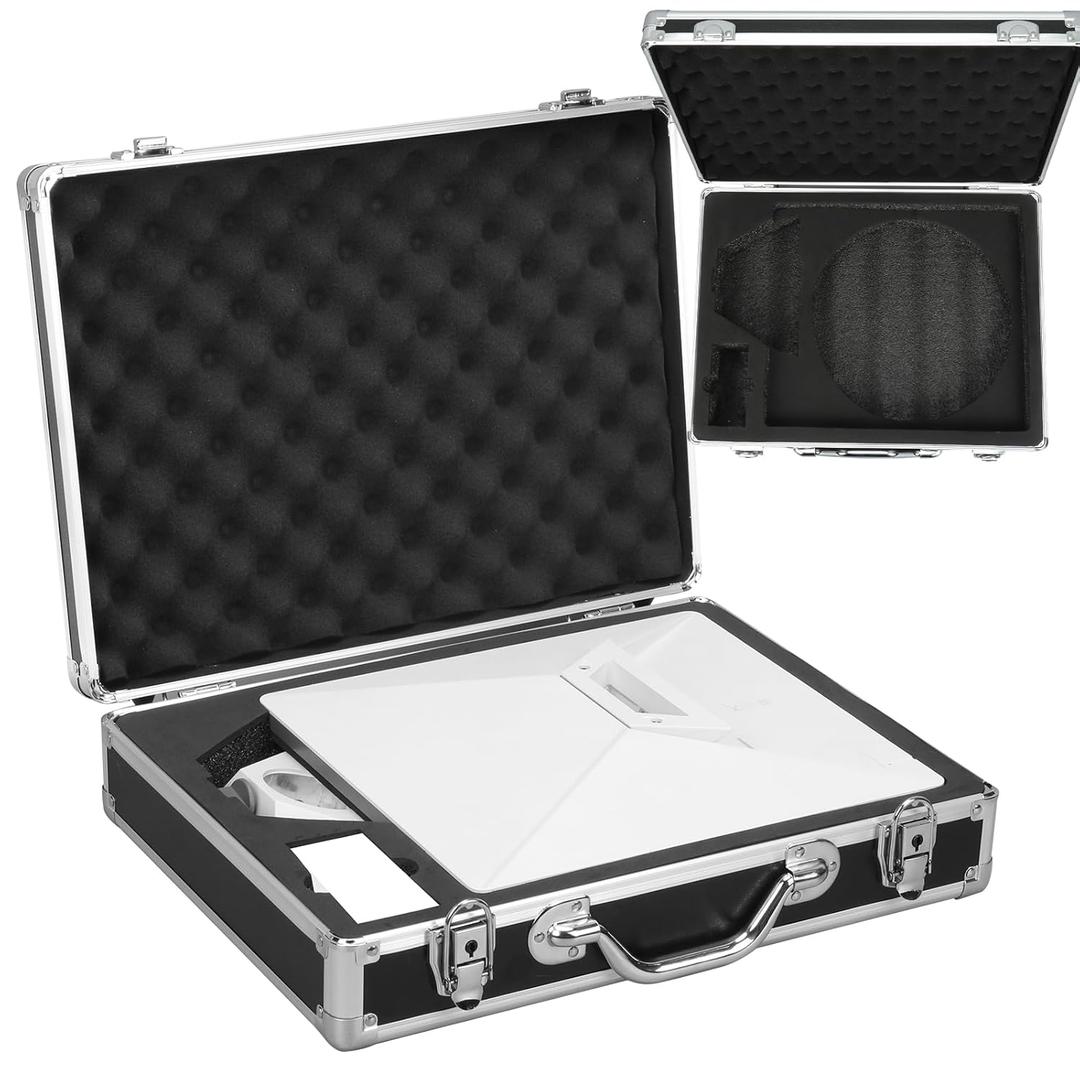 Zeroffi Starlink Mini Hard Case, Portable Starlink Mini Aluminum Alloy Carrying Case, Travel Case for Starlink Mini and Accessories