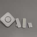 Door Chime, Satisure Wireless Door Open Contact Sensor Alarm Chime with 600 FT Range 58 Chimes 5 Volume Levels LED Indicators (1 Receivers & 2 Sensors) (White)