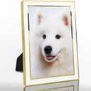 8x10 Picture Frames White Metal Photo Frames For Tabletop Display and Wall Decoration-Best Gifts For Family
