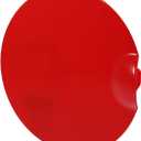 X AUTOHAUX 4L3Z-99405A26-EAA Fuel Tank Cover Door Fuel Tank Cover Replacement Accessories for Ford F-150 2004-2008 for Lincoln Mark LT 2006-2008 Red