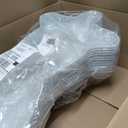12 Pcs Hanging Mannequin Body Torso Female Women Dress Form with Hanger Hook Hip Long Hollow Back Mannequin Torso Thickened Plastic Shirt Display White (31.1 x 16.1 Inch)