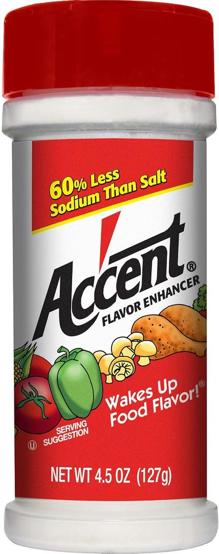 Ac'cent All Natural Flavor Enhancer, 4.5 Ounce (EXP 03/30/27)