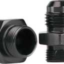 Aeromotive 15207 Demon Carb AN-06 to 9/16'' x 24 Thread Float Bowl Fitting