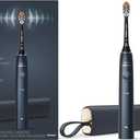 Philips Sonicare DiamondClean 9900 Prestige Electric Toothbrush - with SenseIQ Technology and Advanced AI App, 5 Brushing Modes, 3 Intensity Levels, Charging Travel Case, Midnight Blue, Model HX9990/12