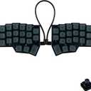 SZRKBD Ergonomic Split Capacitive Keyboard, Topre-Style Electrostatic Switches, Compact 46-Key Corne 40% Layout, VIAL Fully Programmable Wired Keyboard for Typist, Coders & Office Workers (35g Black)