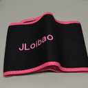 JLoibao Weighted Hula Circle for Adults Weight Loss, Infinity Fitness Hoop Plus Size 51 Inch with Sweat Belt, Include 27 Detachable Links and Waist Trainer for Women