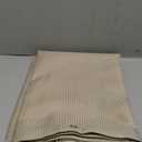 NEATERIZE Shower Curtain Beige - Hotel Style Beige Shower Curtains for Bathroom with Waffle Design, 72x78 Inches - Fabric Shower Curtain - Cortinas de Baño Elegantes