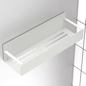 HuggieGems 1 Pack Magnetic Spice Storage Rack Organizer for Refrigerator and Oven, White Fridge Organizers and Storage