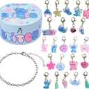 Get Trend Disney Stitch Advent Calendar 2025 for Girls, Charm Bracelet Jewelry Set, Christmas Countdown Calendar, Xmas Gifts for Girls