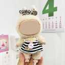 7 x Clothes for LABUBU Outfits(No Doll) 15/17cm La Bubu Doll Clothes Set with Accessaries Stylish Dress-Up Set for La Boo-Boo