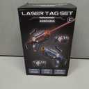 ArmoGear Laser Tag Set for Kids, Teens & Adults - 2 Blasters + 2 Vest Sensors with 4 Multi-Game Modes - Lazer Tag Set - Age 8+ Year Old Toys - Includes Accessories - Boys & Girls Outdoor Activities (2 Player Pro Set (Battery Operated))