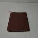 Comfyable Leather Laptop Sleeve Compatible with 16 Inch MacBook Pro M4 2024 & 15 Inch MacBook Air M4 M3 M2 2025, Brown