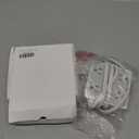 12-Outlet Split Extension Cord, 10FT Flat Plug Power Strip (5FT on Each Side), Ultra-Thin Flat Extension Cord for Home Office Dorm Desk, ETL Listed