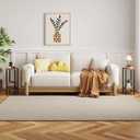 TUTOTAK Small Side Table, Narrow End Table, Skinny Sofa Table, Slim Nightstand, Couch Table, Living Room, Bed Room, Brown TB01BB062 (2-Tier7.9"D x 15.8"W x 22.5"H)