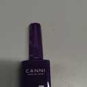 CANNI Dark Purple Gel Nail Polish, 1Pcs Purple Gel Polish Lavender Color High Gloss Soak Off U V Nail Manicure Salon DIY (Deep Purple)