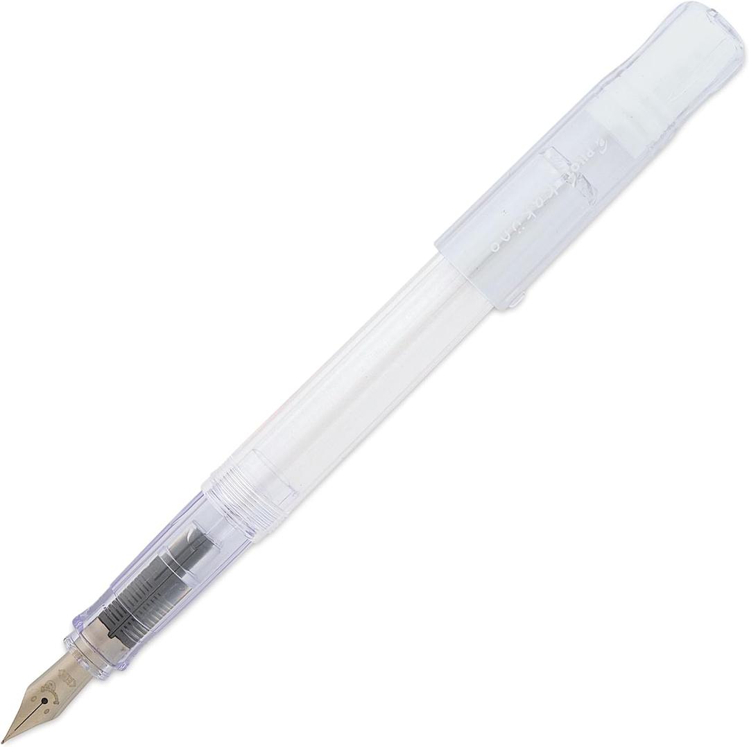 Pilot Kakuno Fountain Pen, Clear Barrel, Extra Fine Nib, 0.3mm, Pilot Kakuno Fountain Pen Extra Fine