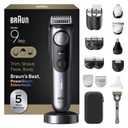 Braun Series 9 PRO All-in-One Beard & Body Grooming Kit for Men, Cordless Trimmer, Hair Clippers & Shaver for Face, Hair & Body with Gillette Labs Razor, AIO 9570