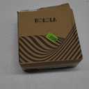 Natural Travertine Napkin Holder - Decorative Square Paper Napkin & Towel Holder for Kitchen, Restaurant, Bathroom - Durable Resin Table Organizer - Stylish Home Gift (Beige) (7 x 7 IN)