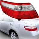 munirater 1-Pack Left Outter Piece Rear Tail Light Brake Lamp Replacement for 2007 2008 2009 Toyota Camry Driver Side