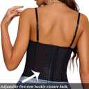 Avidlove Corset Tops for Women Lace Bustier Top Underwire Sexy Halloween Exotic Slim Fit Bralette (Black, M)