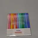 AECHY 12Pcs Dual Tip Markers Pens for Note Taking, Curve Highlighter with 10 Different Curv Shapes & 12 Colors Fine Lines, Colored Curve Pen for Students, Planners, Teachers, Scrapbook Supplies