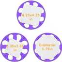 Sixth Space Spin & Paint Refill Pack for Spin Art Machine Spin Art Kit, Art Design Card, Stem Toys, Kid Arts and Crafts