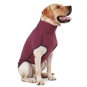 Dog Sweater Pullover Cold Weather Vest for Dogs Dog Sweatshirt & Jacket for Indoor and Outdoor Use (X-Large, Wine red)