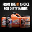 Fast Orange Heavy Duty Scrubbing Towels Removes Tough Grease, Grime, Paint, Resins, Glue and More, for Hands, Tools and Surfaces Without Sticky Residue, 72 ct
