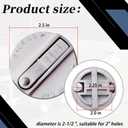 34359 Brake Lockout Cap Compatible with Model A-60, A-75, A-84, XR-84 Actuators Hydraulic Hitch Trailer(ID:2-1/2",fits a 2" Hole)