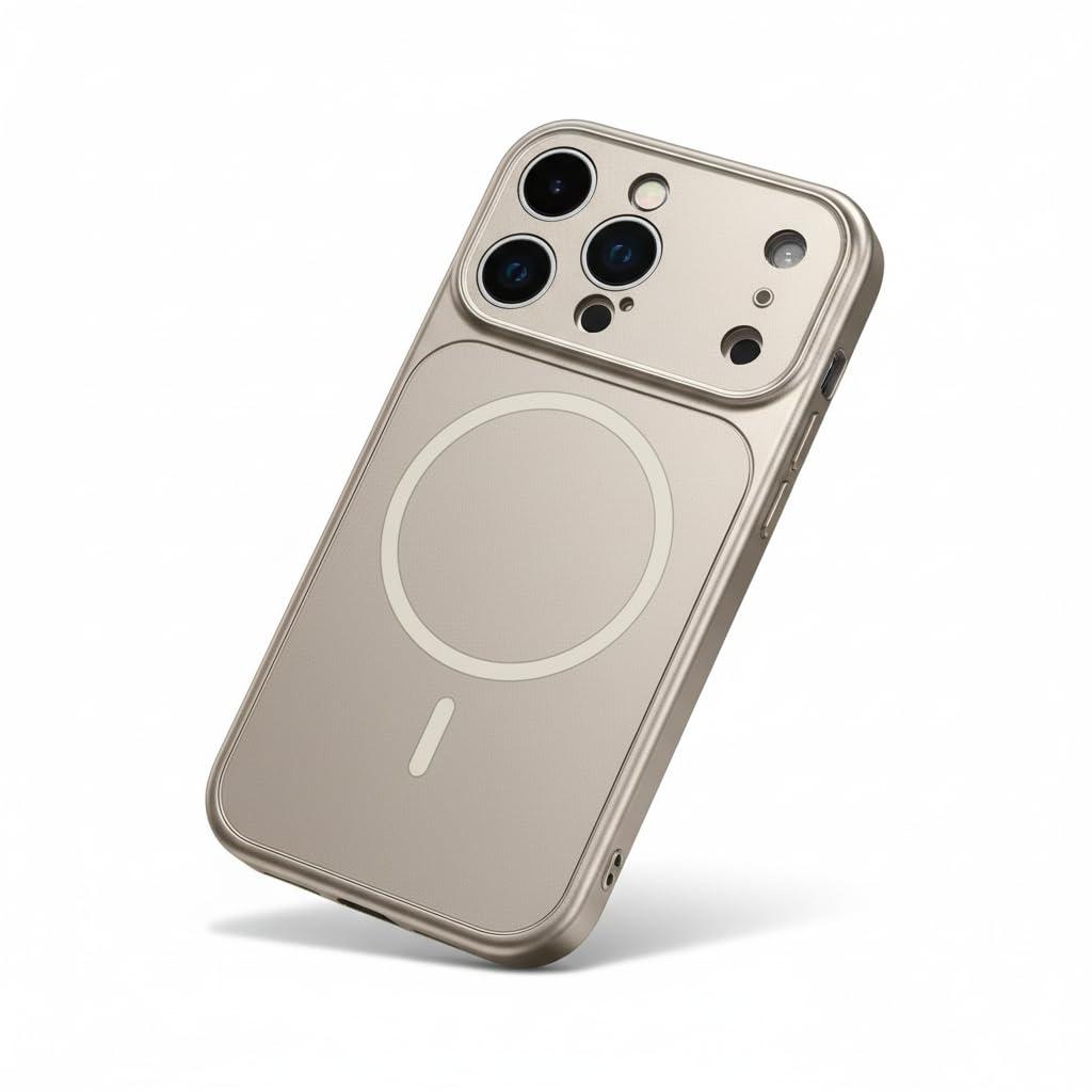 Case for iPhone 16 Pro Max to 17 Pro Max Converter | Compatible with Multiple Models (Gray, for iPhone 15 Pro Max)