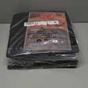 Christmas Ornament Storage Box With 8 Trays - Stores Up to 128 Holiday Ornaments, Christmas Storage Container with Side Pocket, Adjustable Dividers, Card Slot, Tear-Proof Fabric - Green