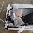 Garvee Kitchen Pantry Storage Cabinet, Tall Storage Cabinet with Doors and Shelves, Kitchen Storage Hutch with Microwave Stand, Led Lights and Charging Station, Corner Pantry Cabinet, Black