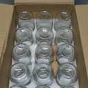 PINIWON Mason Jars 16 oz with Airtight Lids and Bands, 15 Pack Regular Mouth Canning Jars, Clear Glass Pint Jars for Canning, Pickling, Food Storage, DIY Projects, 24 Labels, Brush & String Included