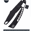 Dash Cover Mat Fit for Hyundai Sonata 2015 2016 2017 2018 2019 Dashboard Cover All-Black Dash Mat with Grey Bottom with Anti-Slip Silicone Granules Pad Accessories